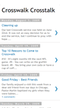 Mobile Screenshot of crosswalkcrosstalk.blogspot.com