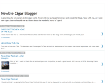 Tablet Screenshot of newbiecigarblogger.blogspot.com