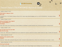 Tablet Screenshot of desertdavesteotwawkisurvivalguide.blogspot.com
