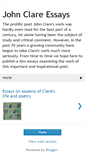 Mobile Screenshot of johnclareessays.blogspot.com