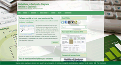 Desktop Screenshot of contabilidadpymesgt.blogspot.com