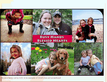 Tablet Screenshot of busyhandsblessedhearts.blogspot.com