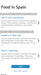 Mobile Screenshot of food-in-spain.blogspot.com