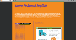 Desktop Screenshot of learn2english.blogspot.com