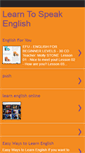 Mobile Screenshot of learn2english.blogspot.com