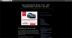 Desktop Screenshot of dailynetblog.blogspot.com