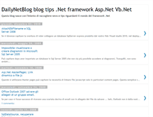 Tablet Screenshot of dailynetblog.blogspot.com