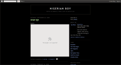 Desktop Screenshot of nigerianboy.blogspot.com