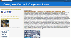Desktop Screenshot of electroniccomponentblog.blogspot.com