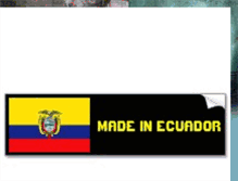 Tablet Screenshot of madeinecuadormusical.blogspot.com