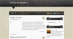 Desktop Screenshot of crisenobusao.blogspot.com