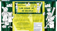 Desktop Screenshot of lascosasdemiescuela.blogspot.com