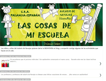 Tablet Screenshot of lascosasdemiescuela.blogspot.com