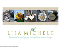 Tablet Screenshot of lisamicheleproducts.blogspot.com