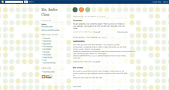 Desktop Screenshot of msandesclass.blogspot.com