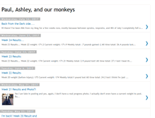 Tablet Screenshot of paulashleyandthemonkeys.blogspot.com