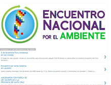 Tablet Screenshot of marchaxelambiente.blogspot.com