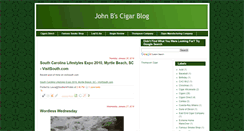 Desktop Screenshot of johnbscigarblog.blogspot.com
