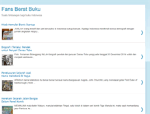 Tablet Screenshot of fansberatbuku.blogspot.com