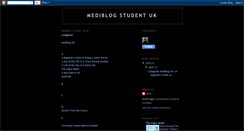 Desktop Screenshot of mediblogstudent.blogspot.com