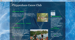 Desktop Screenshot of chippenhamcanoeclub.blogspot.com