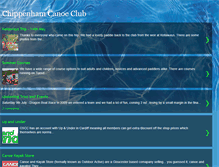 Tablet Screenshot of chippenhamcanoeclub.blogspot.com