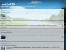 Tablet Screenshot of learning2030-orphal.blogspot.com