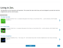 Tablet Screenshot of liviningzen.blogspot.com