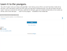 Tablet Screenshot of learnittotheyounguns.blogspot.com