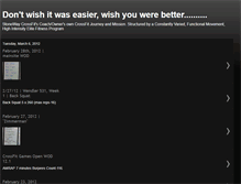 Tablet Screenshot of coachscotttraininglog.blogspot.com