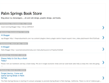 Tablet Screenshot of palmspringsbookstore.blogspot.com