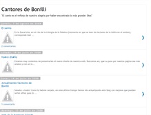 Tablet Screenshot of cantoresdebonilli.blogspot.com