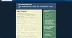 Desktop Screenshot of khasiatdaunsirih.blogspot.com