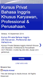 Mobile Screenshot of kursus-inggris.blogspot.com