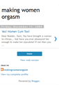 Mobile Screenshot of makingwomenorgasm.blogspot.com