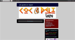 Desktop Screenshot of cocopelitours.blogspot.com