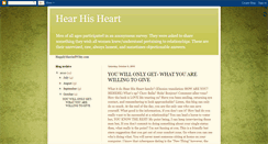 Desktop Screenshot of hearhisheart.blogspot.com