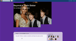 Desktop Screenshot of beyoncejustinbieber.blogspot.com