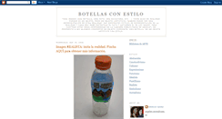 Desktop Screenshot of botellasconestilo.blogspot.com
