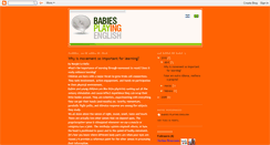 Desktop Screenshot of elblogdebabies.blogspot.com