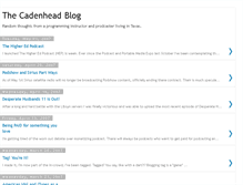 Tablet Screenshot of cadenhead.blogspot.com