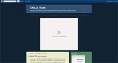 Desktop Screenshot of cnscccyouth.blogspot.com
