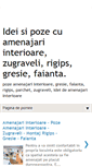 Mobile Screenshot of idei-amenajari-interioare.blogspot.com