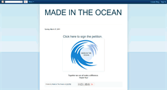 Desktop Screenshot of madeintheocean.blogspot.com