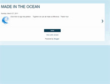 Tablet Screenshot of madeintheocean.blogspot.com