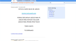 Desktop Screenshot of gratisoft-programas.blogspot.com