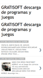 Mobile Screenshot of gratisoft-programas.blogspot.com