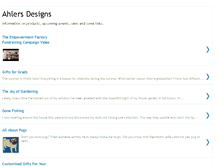 Tablet Screenshot of ahlersgifts.blogspot.com