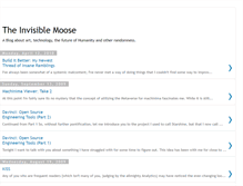 Tablet Screenshot of invisiblemoose.blogspot.com