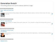 Tablet Screenshot of generationkvetch.blogspot.com